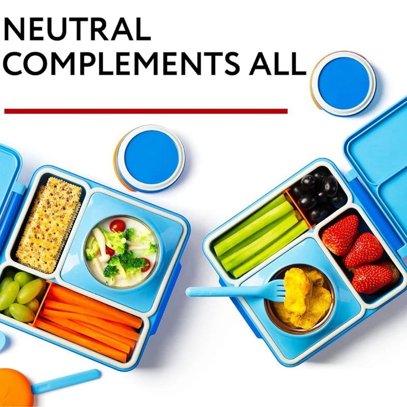 ABKB 2 conjuntos de junta de vedação de gel de sílica para peças de reposição de lancheira Omiebox