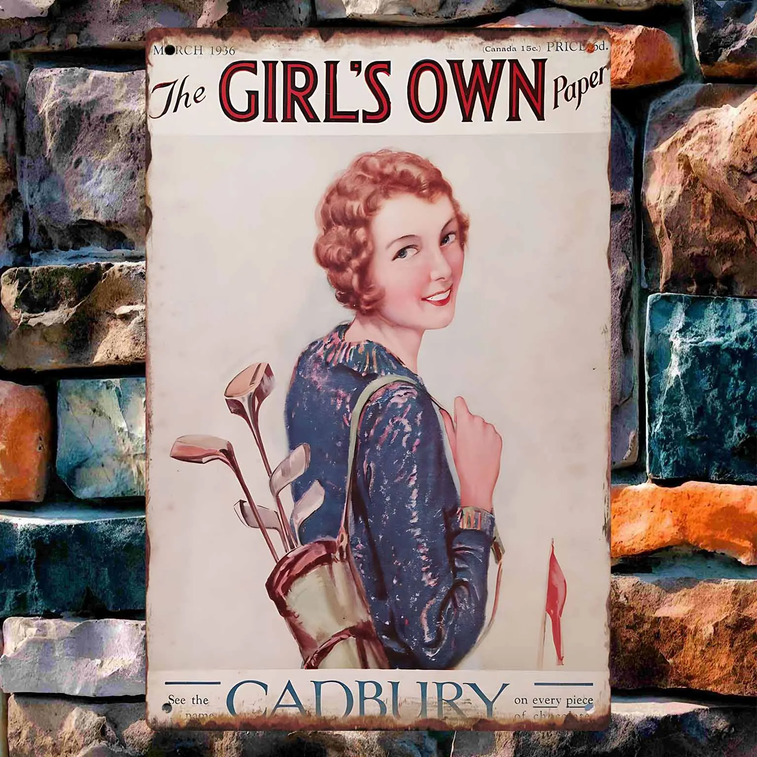 Vintage Metal Sign …