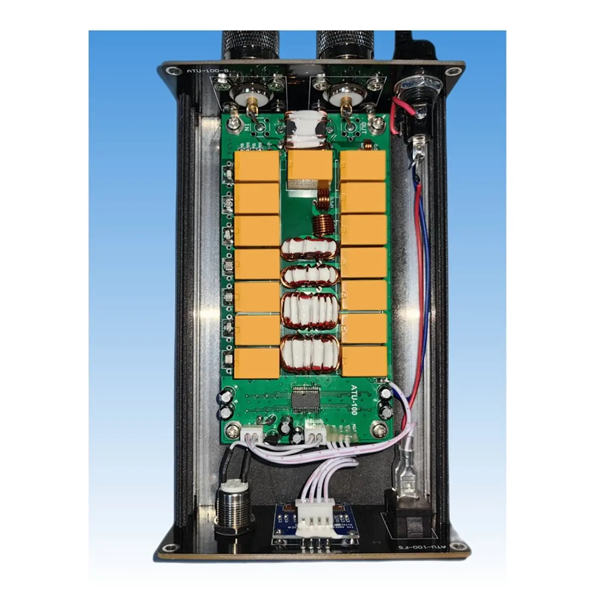 ATU-100 Automatic Antenna Tuner 100W Shortwave Radio Amateur Radio Communication Shortwave Antenna Tuner Standard Model