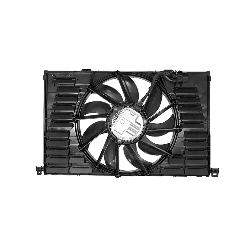 

Electronic fan with fan cover, radiator, fan and fan guard 971121203E/971 121 203 E