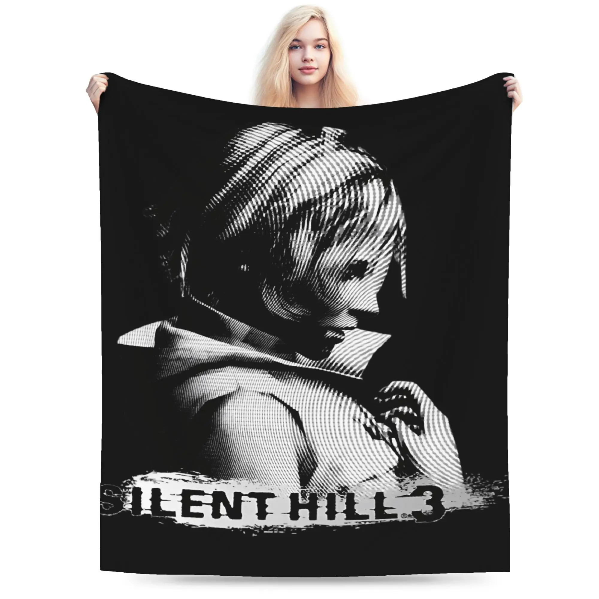 سايلنت هيل الفانيلا بطانية الشتاء هيذر شيريل ميسون سوبر لينة رمي بطانية للأطفال الكبار الأريكة الجمالية المفرش #1