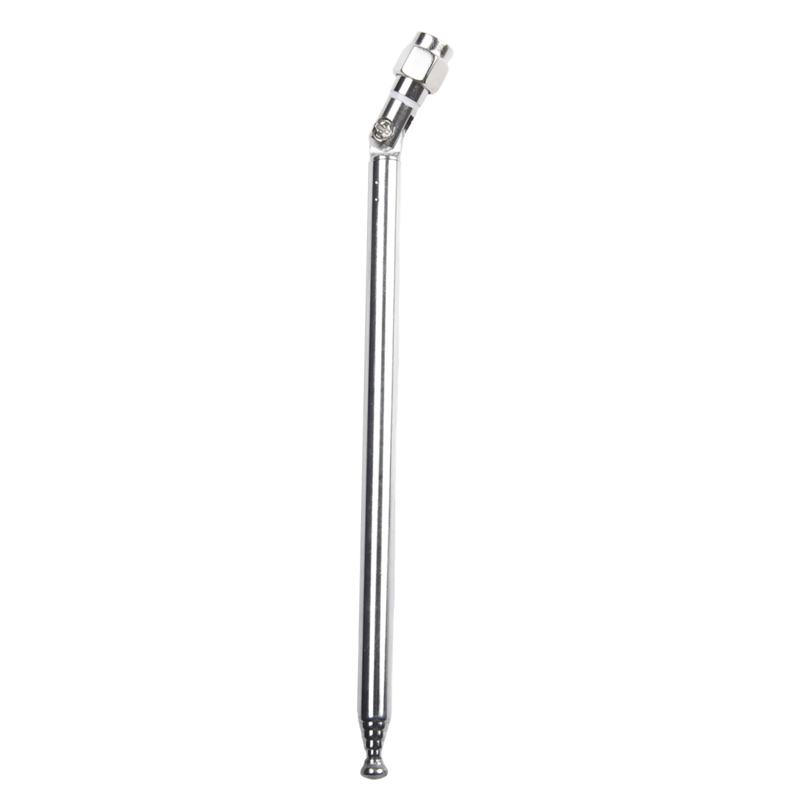 7-Section Telescopic Antenna For SMA Male Connector Compatible With For Wireless TV Radio And Instrument Applications