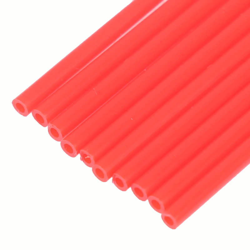 10pcs Cleaning Agent Small Tube Red Extended Type Cleaning Carbon Tool Cylinder Bi Cleaning Spray Nozzle Throttle Valve Use