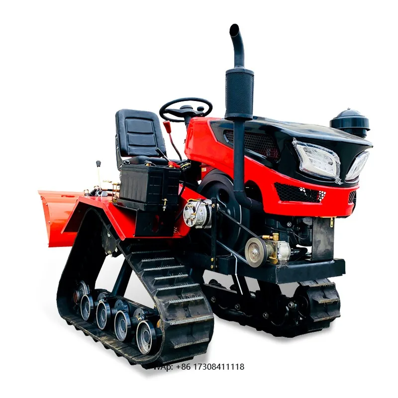 25hp 35hp 50hp Ride on Mini Cultivators Easy Use Farm Walking Crawler Tractor Machine Ripper for Tractor