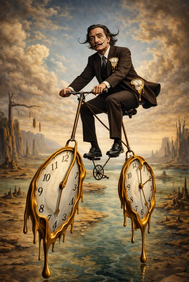 Abstract Bicycle Clock 500/1000/1200/2000 PCS Jigsaw Puzzles Family Activity Games for Gameroom Bedroom Gifts