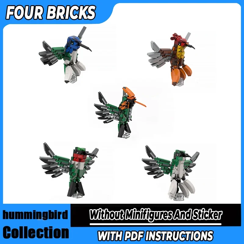 

New MOC Building Blocks Hummingbird series Technology Modular Bricks Model Gifts Christmas Toys DIY Sets Assembly！
