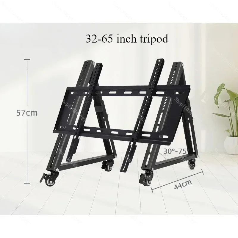 

Подставка для телевизора 32-65 дюймов с низкой высотой, передвижная, на треноге, из холоднокатаной стали, подходит для плоскопанельных телевизоров