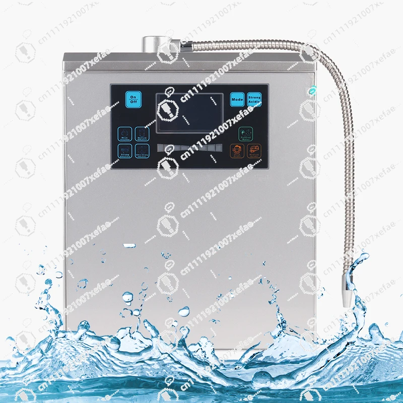 Household electric water dispenser with self-cleaning reverse osmosis water purifier plastic water filter