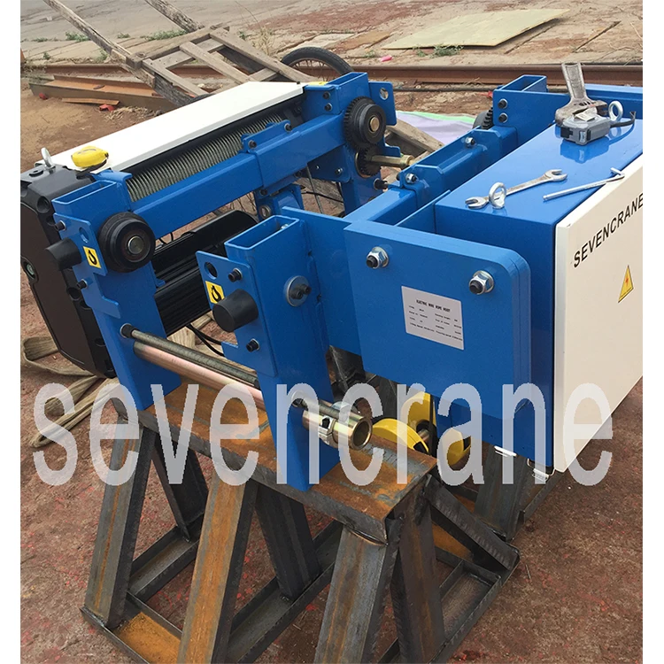 European Standard Low Headroom Electric Wire Rope Hoist for Materials Lifting