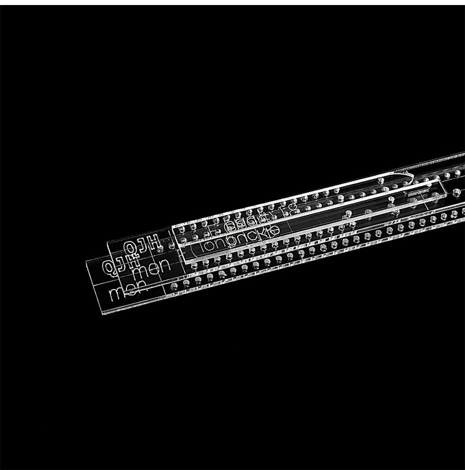 Strap Band Leather Craft Tools Transparent Acrylic Watch Strap Template Home DIY Supplies Watch Strap Mold Men and Women