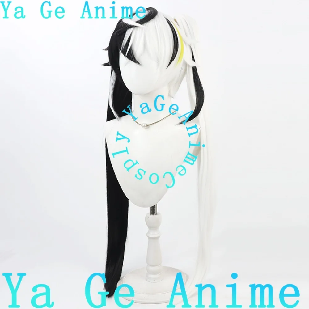 Wig Cosplay Ya Ge Anime Unison Koushi Cat Shark Wigtail Anime Reality Show Game Role-playing Wig Digunakan untuk Pesta Dansa Anime