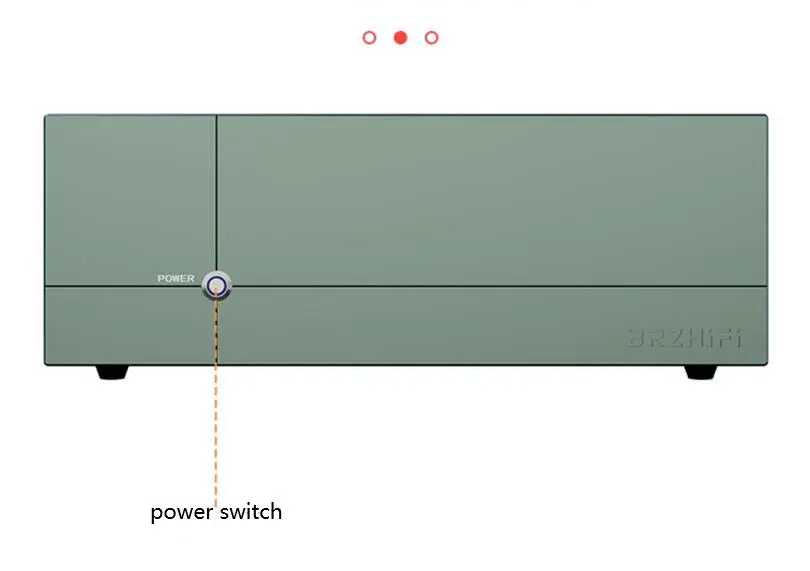 A800 5.1 Channel professional hifi High 100W*2 pure post power amplifier