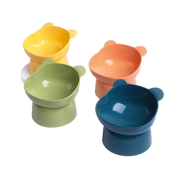 

Shaped Neck Protection Bowl Oblique Mouth Water Dispenser Pet Feeder Feeding Bowl Amaz Cartoon 10 Pieces