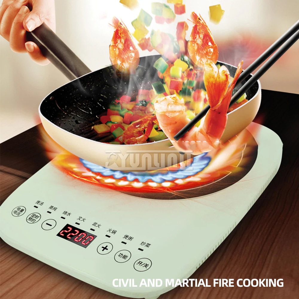 Household Cooking Stove Kitchen Cooktop Electric Induction Cooker Portable Plaque De Cuisson