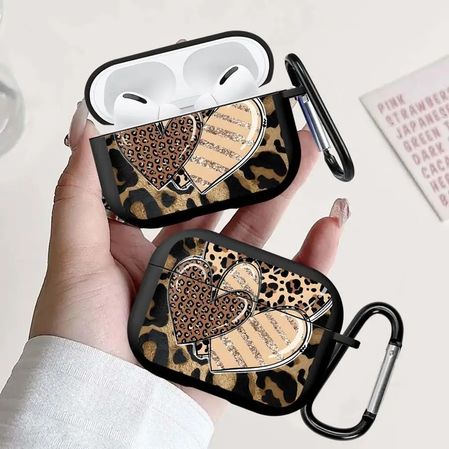 

Case For Airpods Pro3 1 Pro2 3 Pro 2 4 Earphone Cases Cover Heart-Shaped Markings