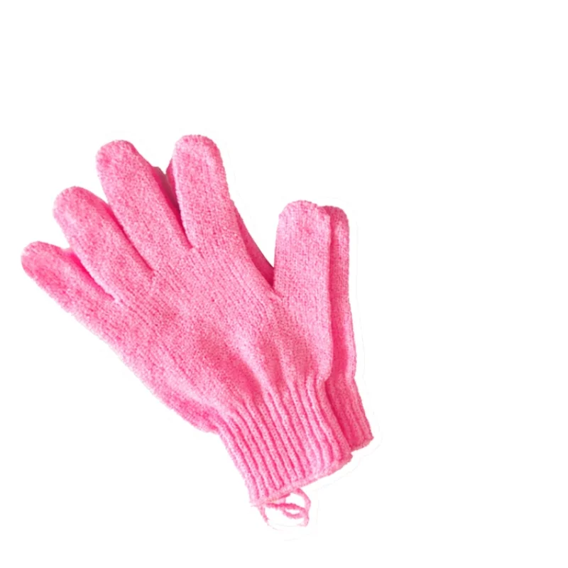 

Export Thickened Massage Bath Towel/five Finger Exfoliating Dead Skin Non Rubbing Towel Shower Gloves