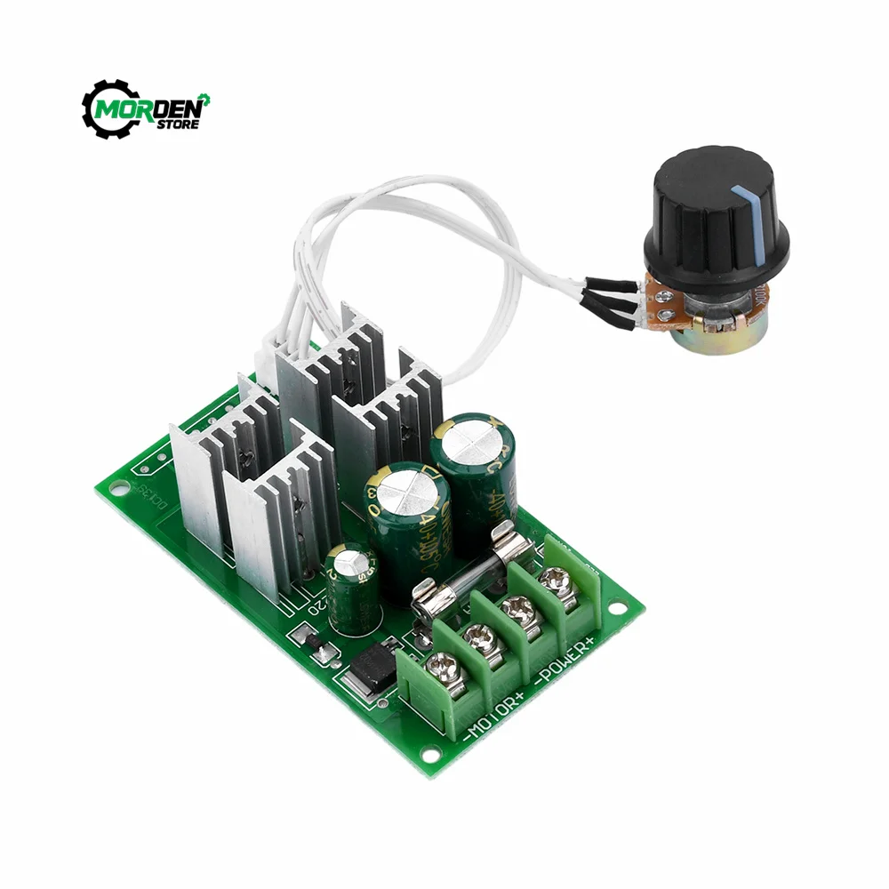 DC 6-30V 6A Motor Speed Controller Reversible PWM Control Forward/Reverse Switch Board Max 10A Module 12V 24V CCM6N Power Supply