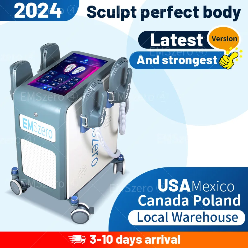 Newest Update Scuplting EMSzero  5 Handles Pelvic Stimulation Pads Optional Sculpt Machine