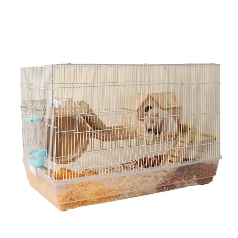 

Новое высвобождение, очень большая роскошная пластиковая клетка для хомяка, вилла, легко моется, среда обитания для золотых хомяков, идеальный дом для хомяка