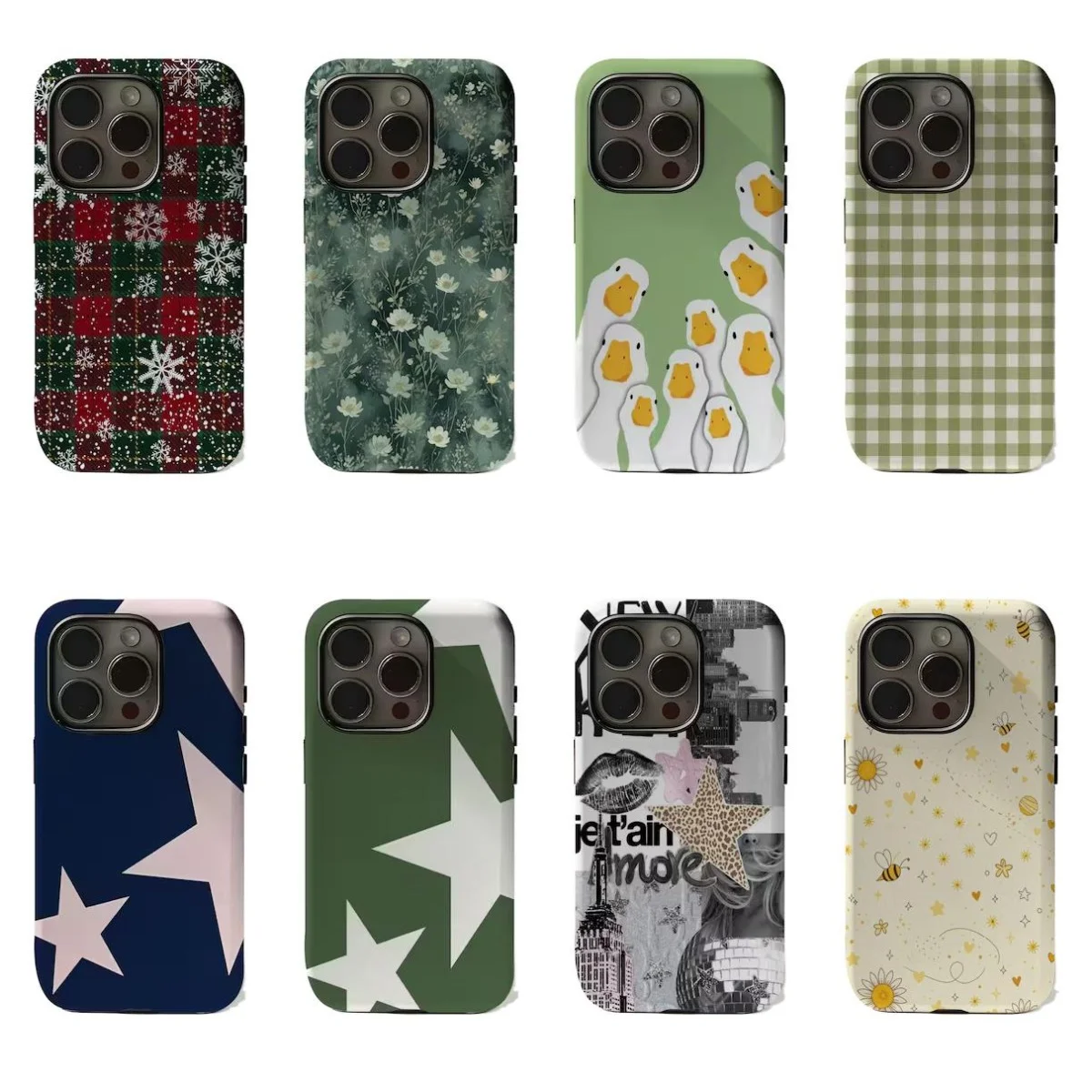 Luxury Christmas Plaid Phone Case for Samsung Galaxy S20 S22 S23 S24 S25 S26 FE Plus Ultra Edge Double-layer