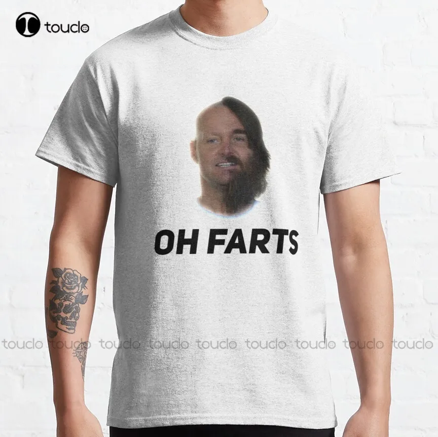 Oh Farts. The Last Man On Earth Classic T-Shirt Boys Tshirts Tee T Shirts Digital Printing Harajuku Streetwear Xs-5Xl Cartoon