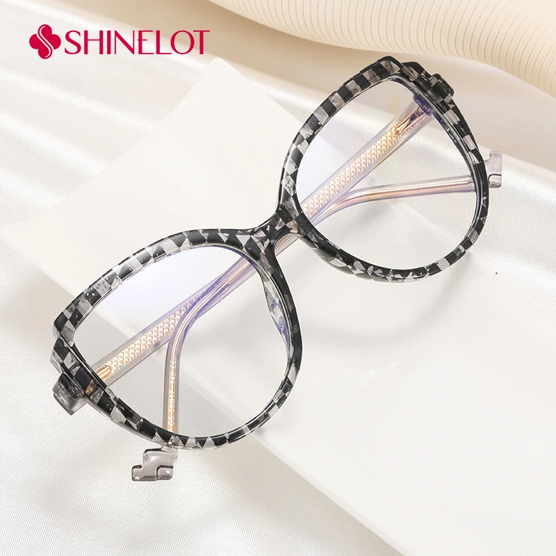 

82067 Retro Style Women Cat Eye Eyeglasses Leopard Print Prescription Frame Female Glasses Literary Reading Eyewear Mother Gift