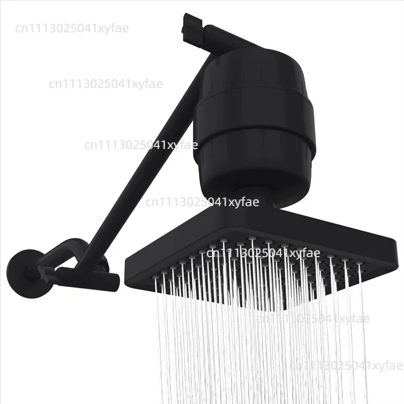 High Pressure Filter Shower Head Adjustable Extension Shower Arm AA98