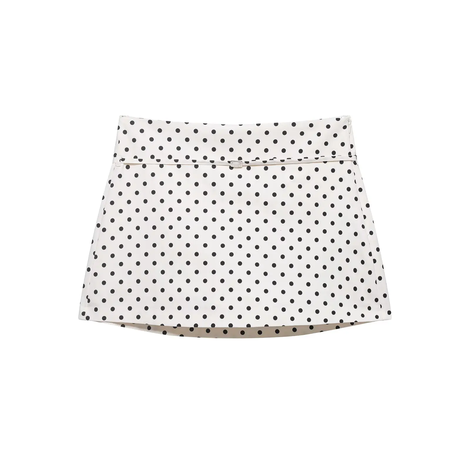 Nlzgmsj 2026 Sommer Retro Polka Dot Low Rise Minirock Damen Lässiger Wickelrock Kurzer Rock für Streetwear – Detail 2