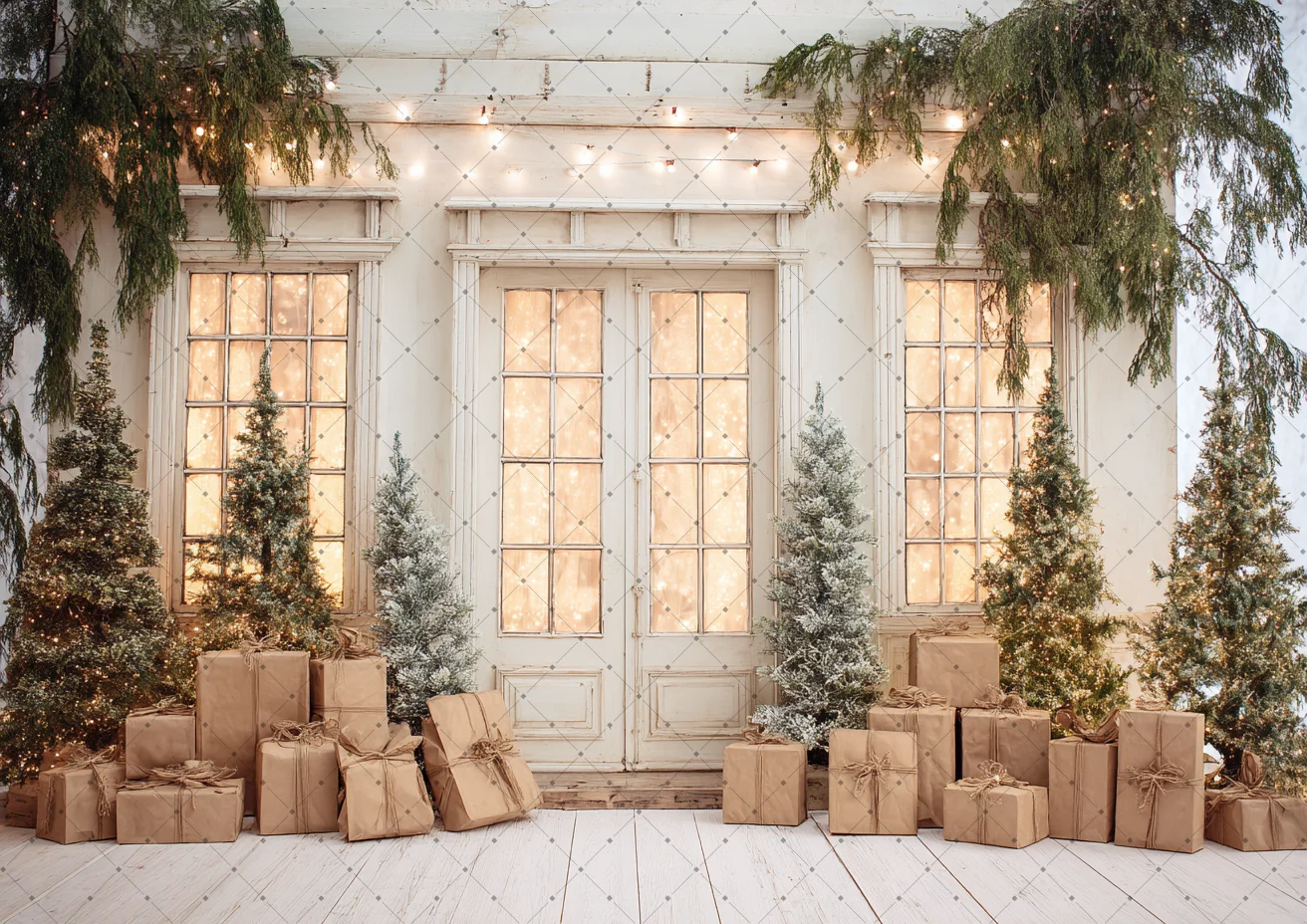 Vintage White Wooden Farmhouse - огляд і ціна Photography Lighting White Background