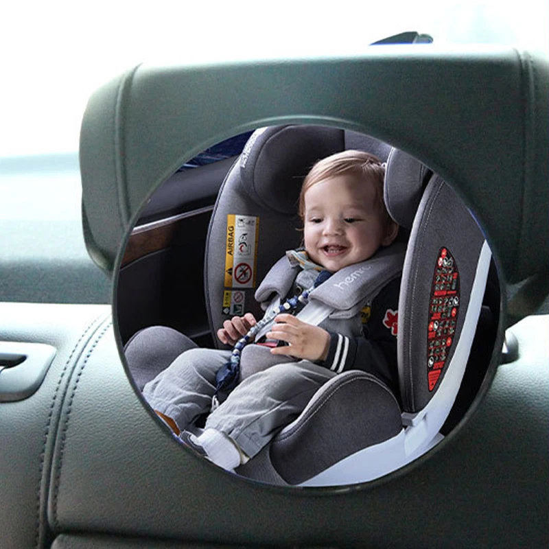 

17*17cmBaby Car Mirror Safety View Back Seat Mirror Baby Facing Rear Ward Infant Care Square Safety Kids Monitor Car Interior