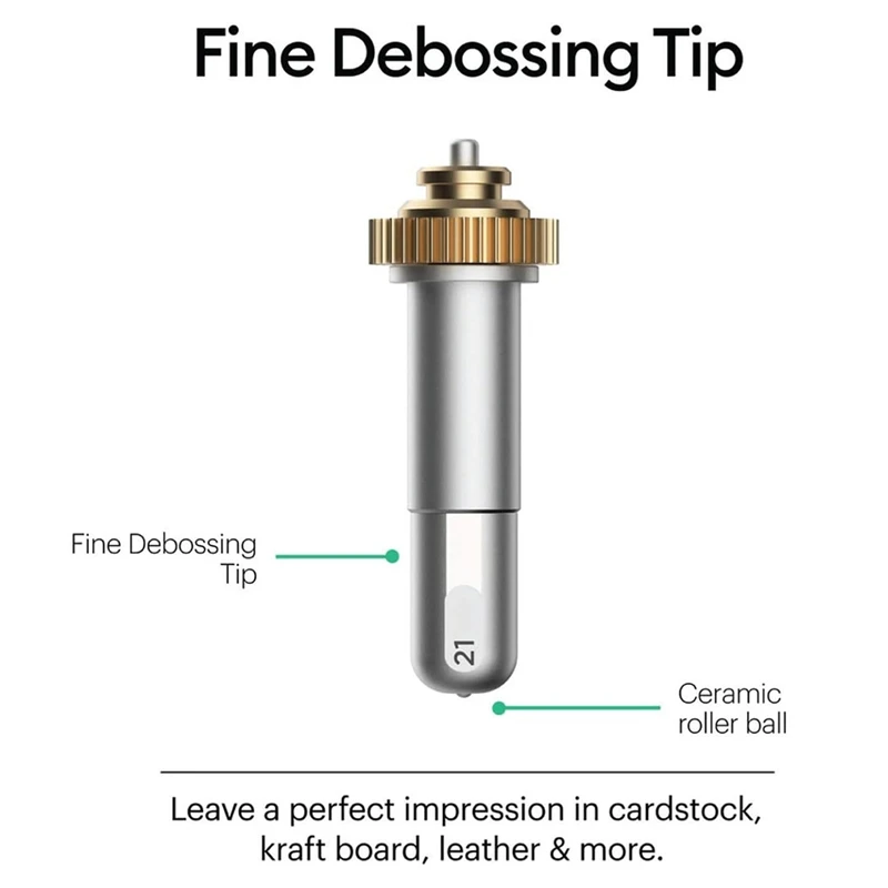 Quick Swap Housing with Debossing Tip, Scoring and Double Scoring Wheel Bundle - Craft Cutting Tools for Cricut Maker