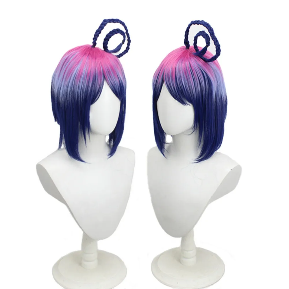Blue Exorcist Mephisto Pheles Cosplay Wig Gradient Hair