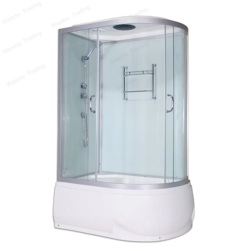 

Integral shower room, steam sauna, L-shaped bath, tempered glass bath, back panel, bath room