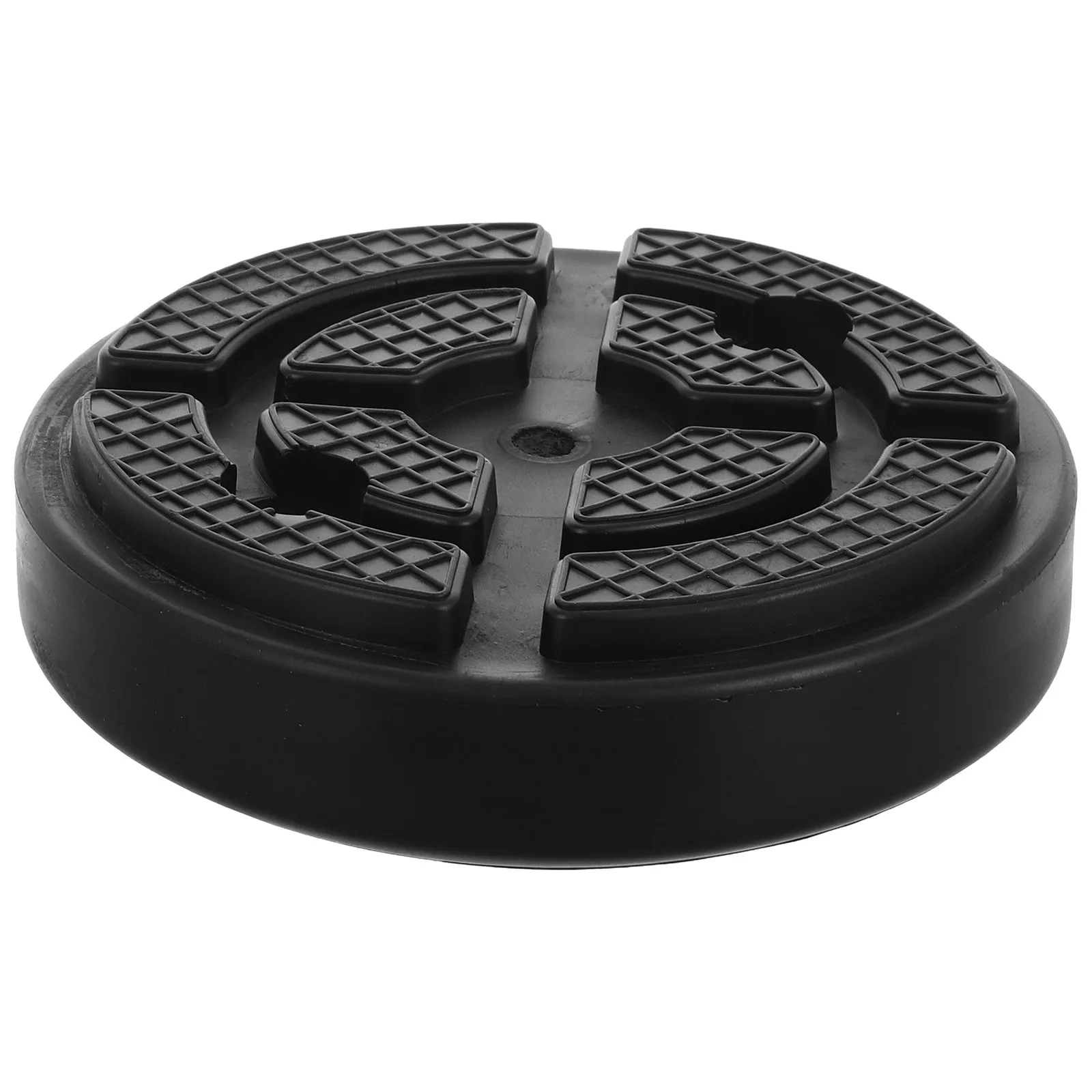 Round Rubber Lift Pad for Two-Post Car Lifts Heavy Duty Wear Resistant Jack Pad Stable Vehicle Lifting Support Auto Garage