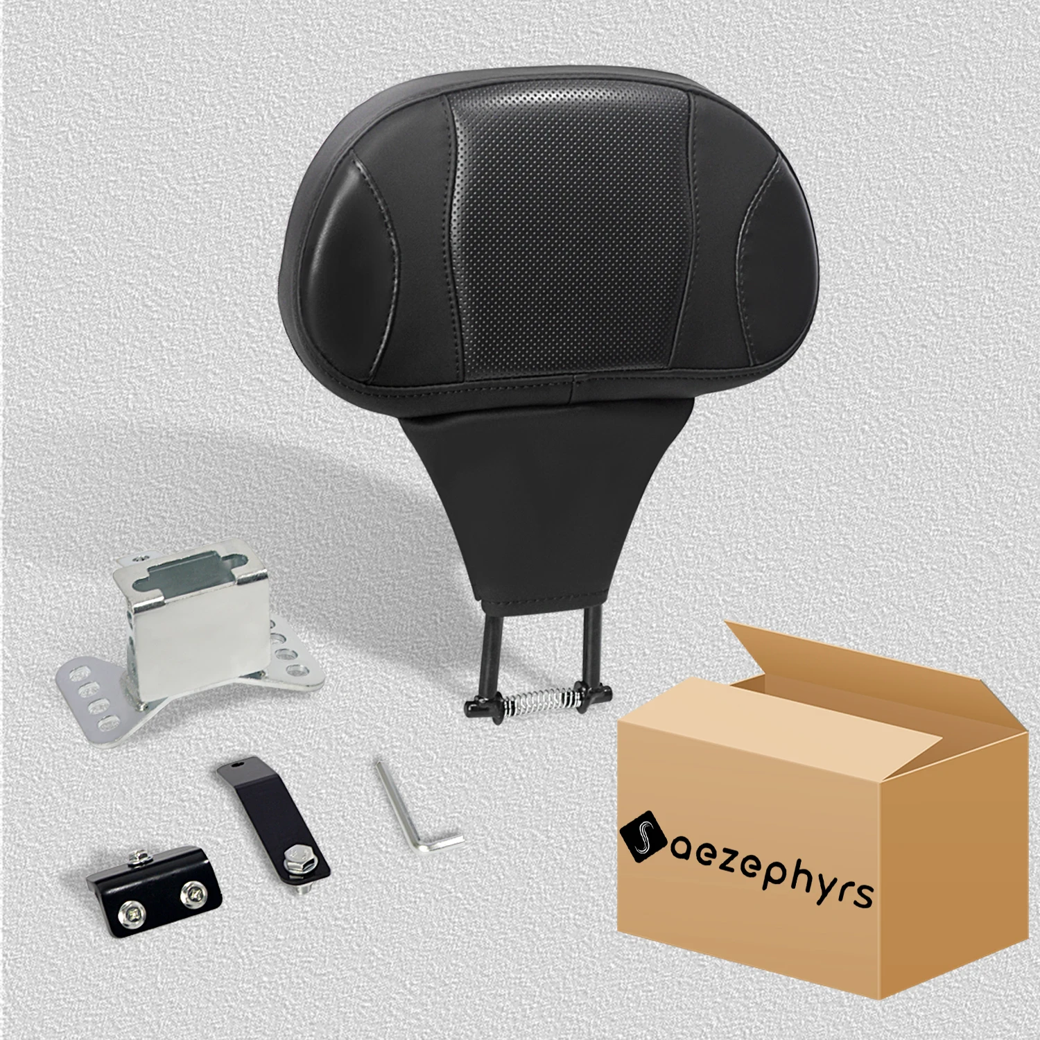 Motorfietsbestuurder rugsteun kussen montage kit verstelbaar afneembaar  voor Harley Touring CVO Electra Glide Street Glide FLHX Road King FLHR Road Glide FLTRX Ultra Limited FLHTK 2009-2025