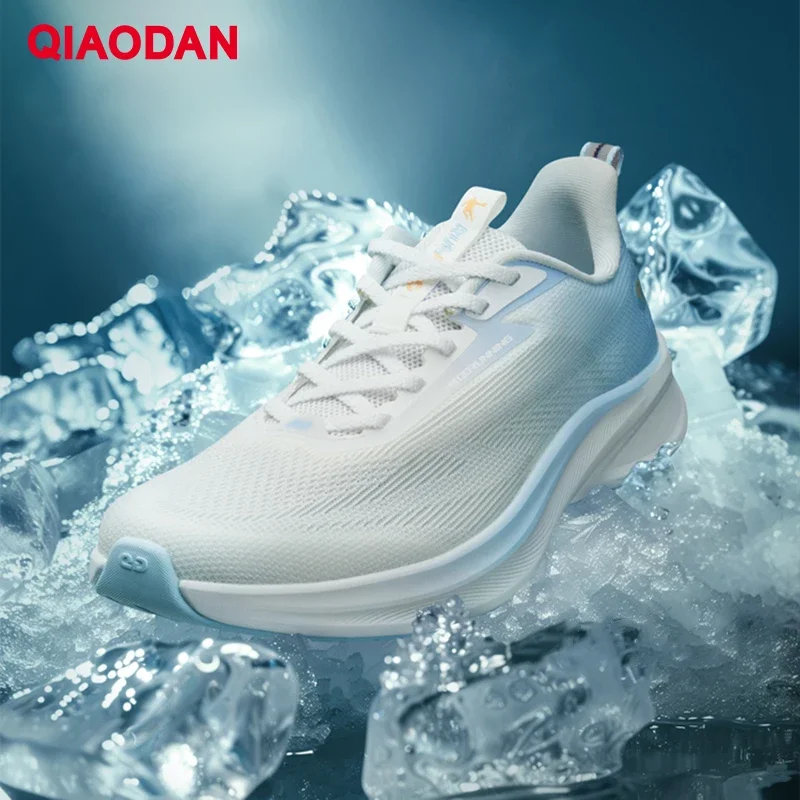 

QIAODAN QingSu 4.0 Sports Shoes for Women 2024 Summer New Mesh Breathable Lightweight Shock-absorbing Running Shoes XM26240207