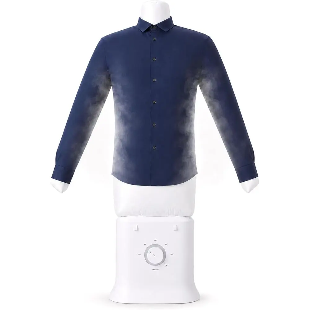 

Compact Portable Clothes Dryer and Ironing Machine, Efficient Wrinkle Remover for Quick Drying of Shirts and Pants, Space-Saving