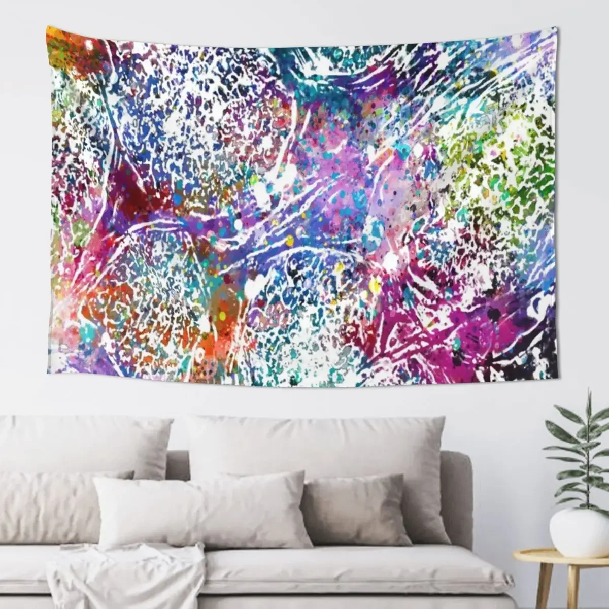 Stem Cells Microscopic Histology Tapestry Home Supplies Decorative Wall Mural Room Decorations Aesthetic Tapestry