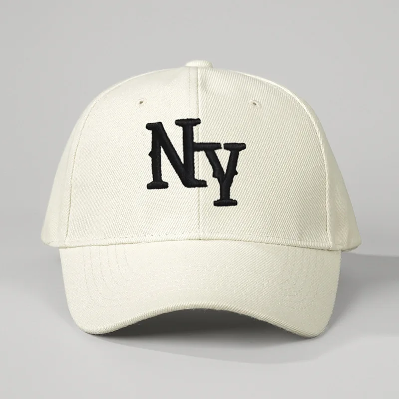 Baseballkappe mit NY-Stickerei, New York, für Herren, weiche Baumwoll-Sonnenhüte, Damen-Snapback-Sonnenhut, Trucker-Caps für Erwachsene – Detail 8