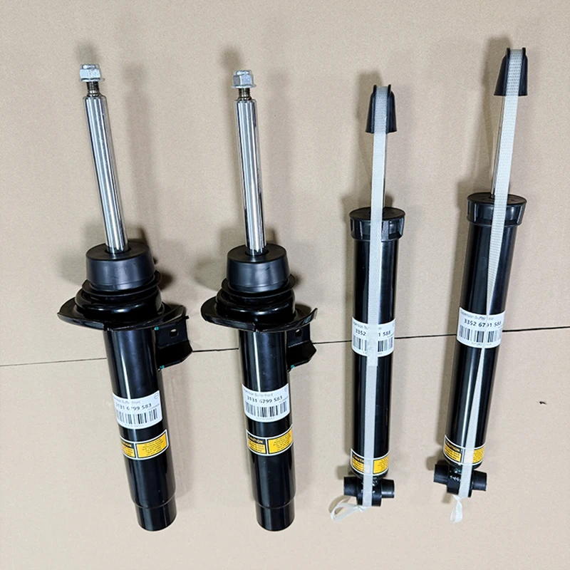 4PCS Front Rear Shock Absorber 31316799583 33526791588 for F30 F45 F45 F46 F20 2Matic 07--17 Air Suspension Strut Shock