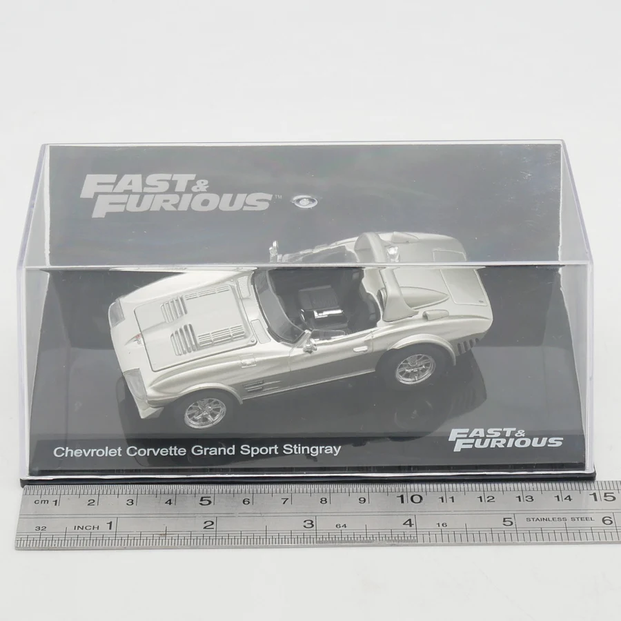 Diecast IXO escala 1:43 Chevrolet Corvette Chevrolet película coche modelo de coche de aleación