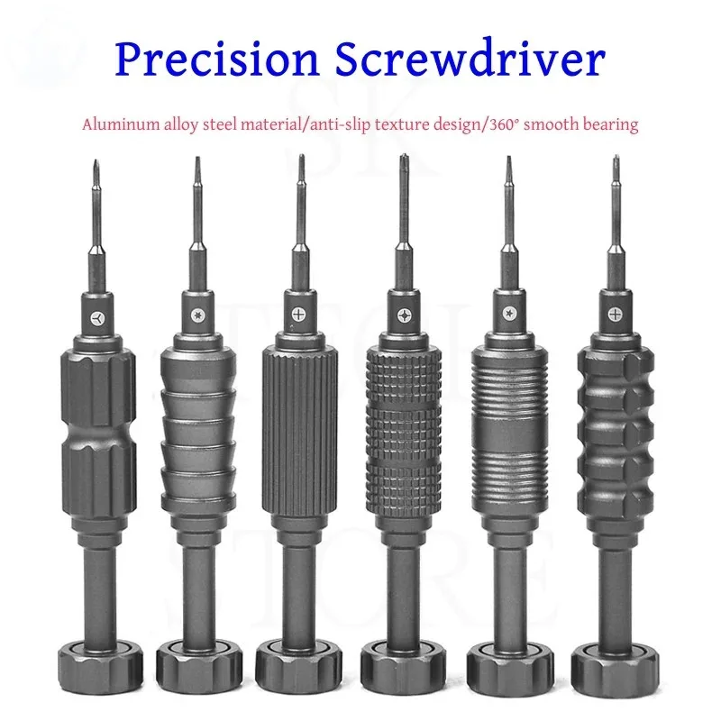 6 in 1 High Hardness Screwdriver Kit Convex Cross Torx T2 Y0.6 Pentalobe Phillips For Tablet Phone Watch Repair Opening Tool