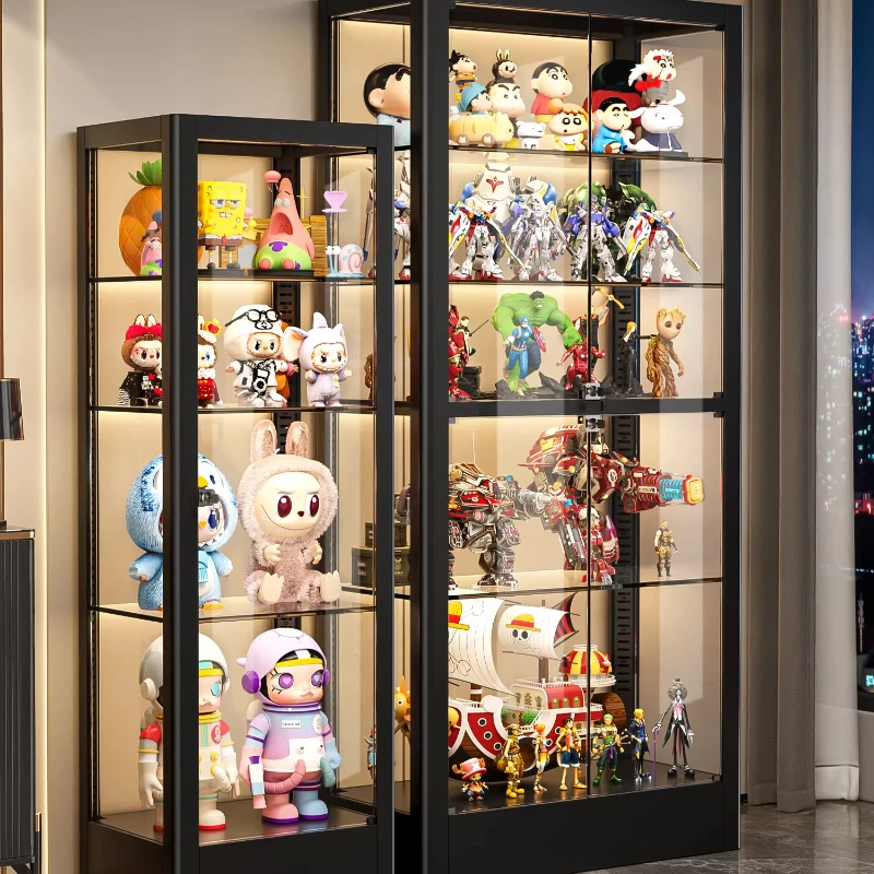 

Storage Display Rack Floor Figure Display Cabinet Ornament Display Box Shelf