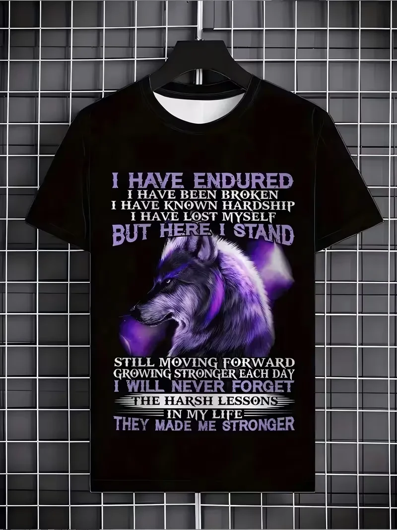 Men's 3D Printed T-Shirt Streetwear Men and Women Short Sleeved, Retro Hip Hop Trend Oversized T-Shirt Summer Loose Streetwear