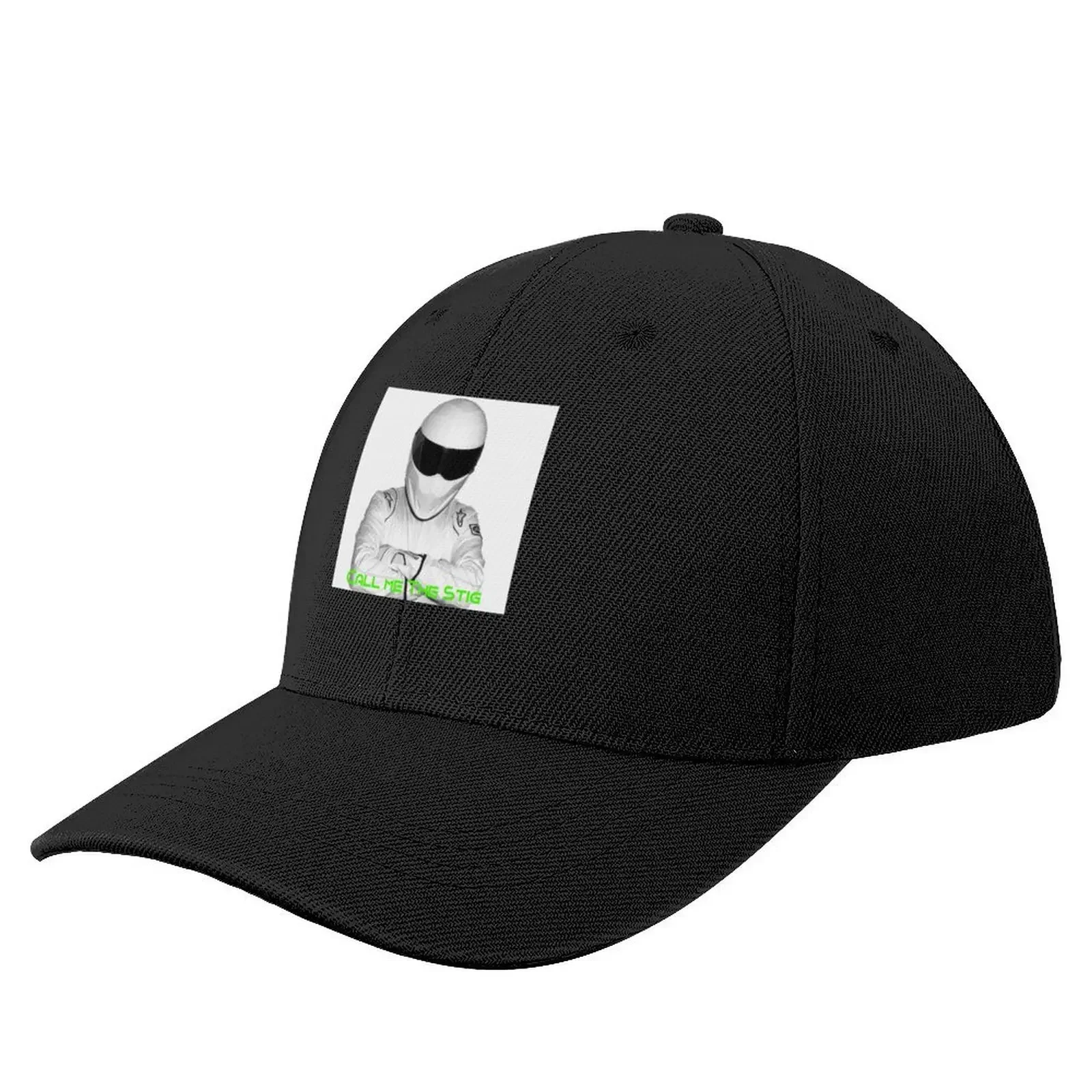 

Call Me The Stig Classic T-Shirt Baseball Cap Vintage Beach Bag Caps Male Women's