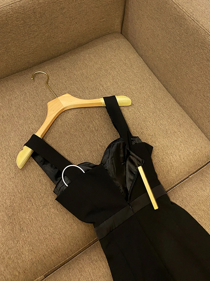 Bla Sexy Split Doble hombro ort Dr Adelgazante Par Dr Ci Commute Cintura alta V Ne una línea Fibra de poliéster