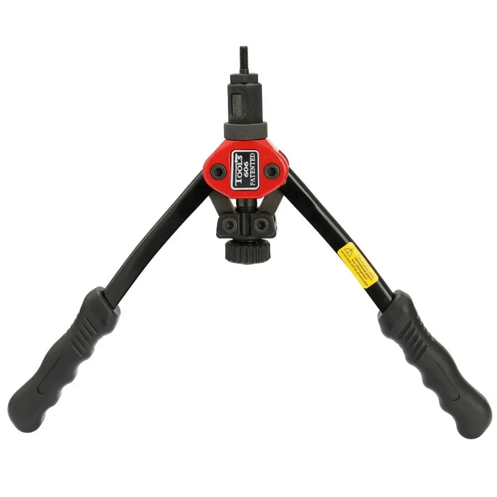 

BT 606 с гайкой Ручной инструмент для заклепок и гаек Двойная вставка M3 M4 M5 M6 M8 Ручная заклепочная машина Прочный износостойкий инструмент для заклепок