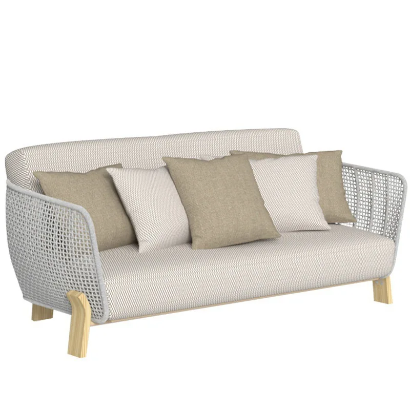 

Outdoor leisure villa leisure combination rattan chair balcony coffee table outdoor garden