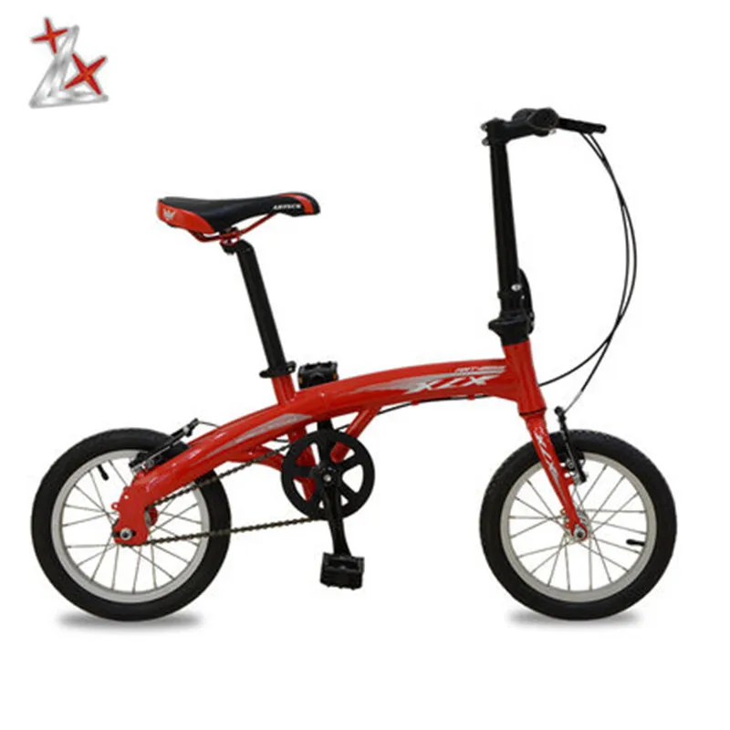 Single Speed Bicycle for Children, V Brake Frame, Folding Front, Bicycle, Front, Pedal, Pedal, Car, 14 in