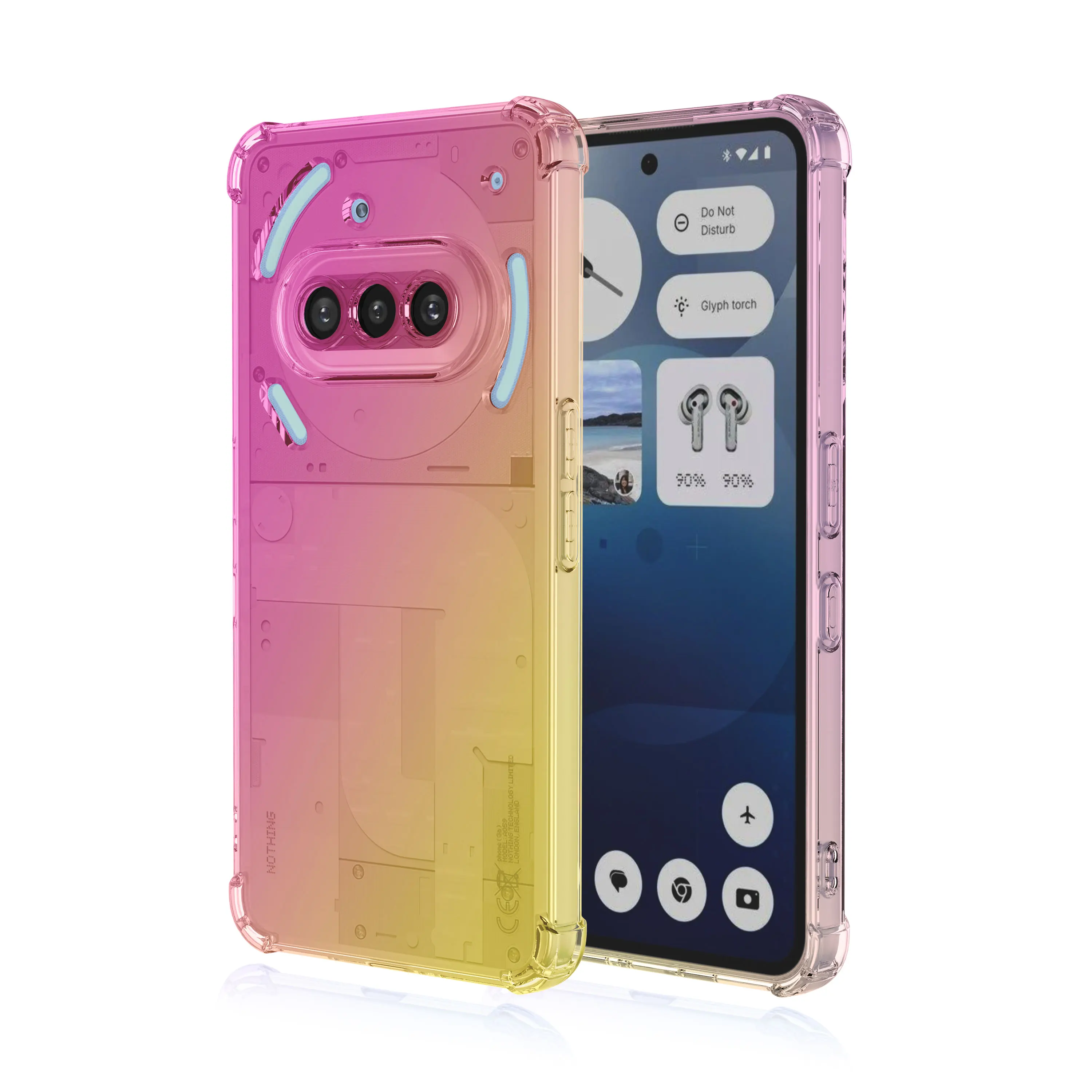 耐衝撃性ソフトラバーケース Nothing Phone 4A - Phone Accessories Nothing のレビューと価格